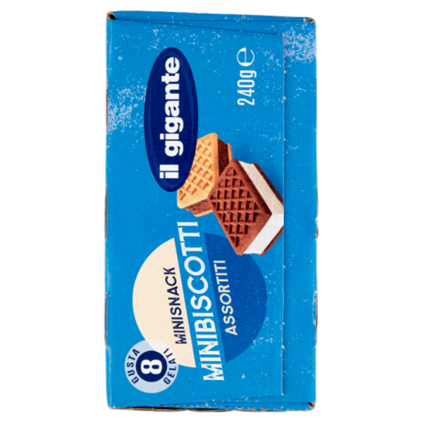 IL GIGANTE Minibiscotti Assortiti 8 x 30 g
