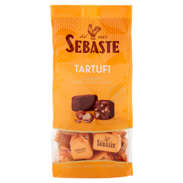 Sebaste Tartufi Classici con Nocciole 180 g