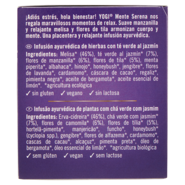 Yogi Biologico Equilibrio e Serenità 12 x 1,8 g