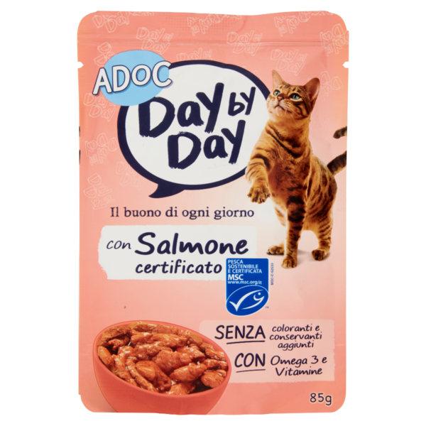 ADoC Day by Day con Salmone certificato MSC 85 g
