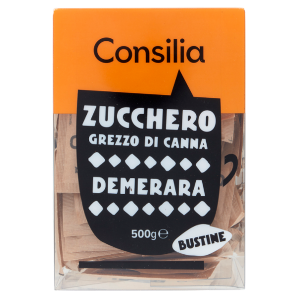 Consilia Zucchero di Canna Grezzo Demerara 500 g