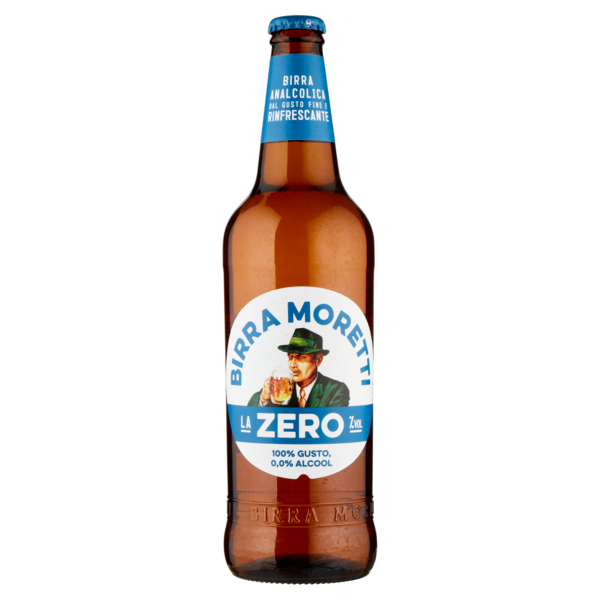 Birra Moretti la Zero % vol. 66 cl