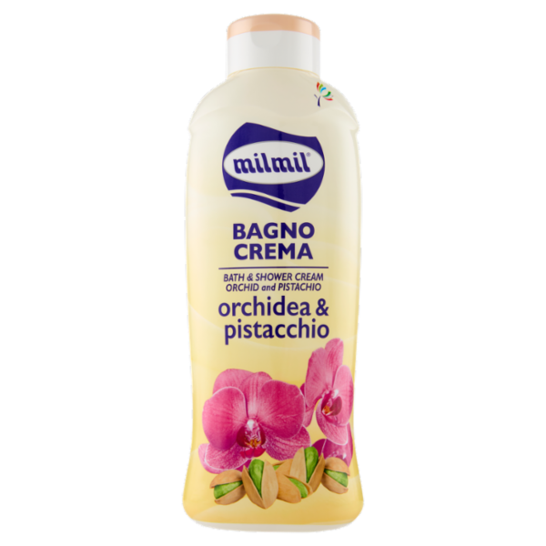 milmil Bagno Crema orchidea & pistacchio 1000 ml