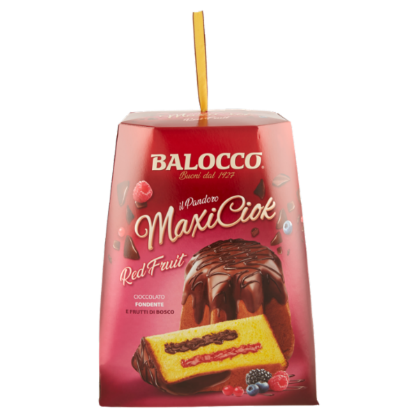 Balocco il Pandoro MaxiCiok Red Fruit 800 g