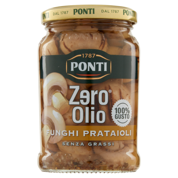Ponti Zero Olio Funghi Prataioli 300 g
