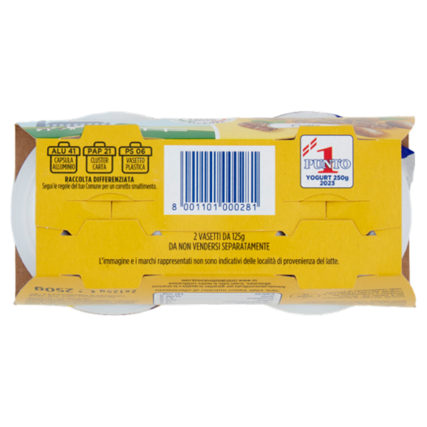 Centrale del latte Vicenza Yogurt Intero Caffè 2 x 125 g