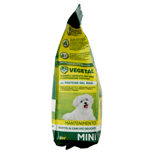 Amico Veg Vegetal Mantenimento con Proteine del Riso Taglia Mini 800 g