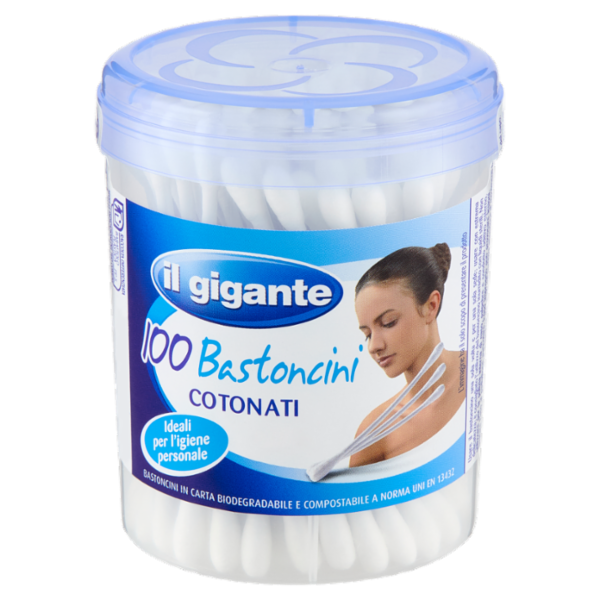 IL GIGANTE Bastoncini Cotonati 100 pz