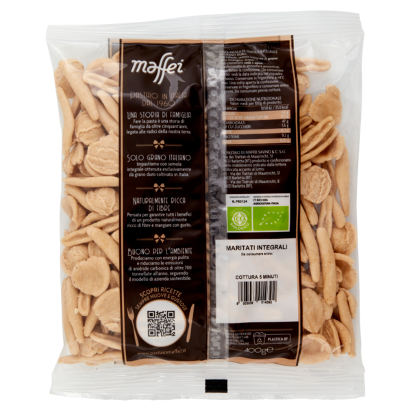 maffei Integrale Biologica Maritati Integrali 400 g