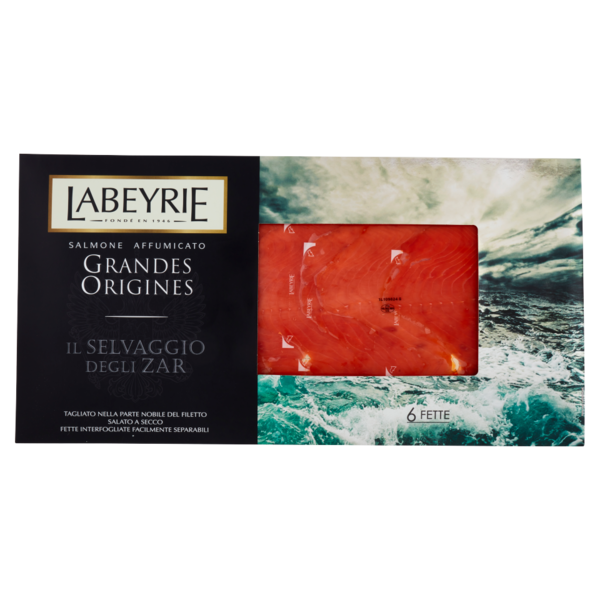 Labeyrie Salmone Affumicato Grandes Origines 6 Fette 210 g