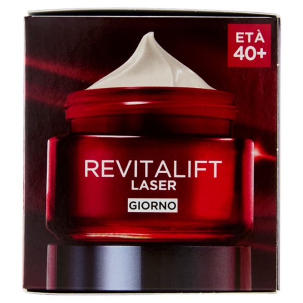 L'Oréal Paris Crema Viso Giorno Antietà Revitalift Laser X3, con Acido Ialuronico e ProXylane, 50 ml
