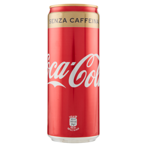 Coca-Cola Senza Caffeina lattina da 330 ml