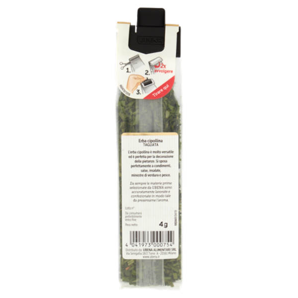 Ubena Erba cipollina Tagliata 4 g