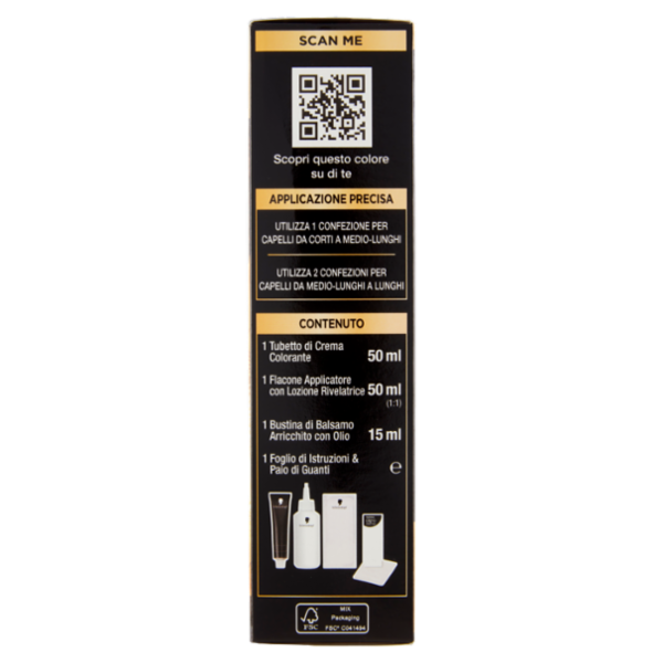 Palette oleo intense Castano Dorato 4-60