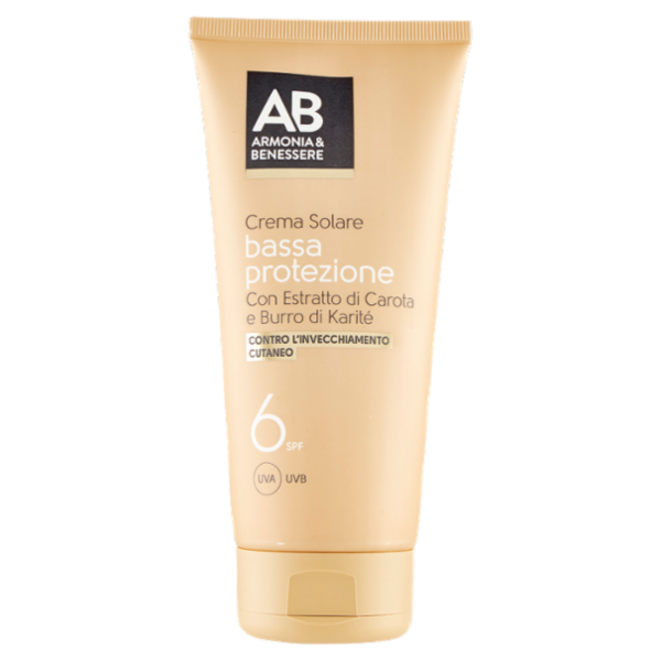 Armonia & Benessere Crema Solare Protezione Bassa FP6 200 ml