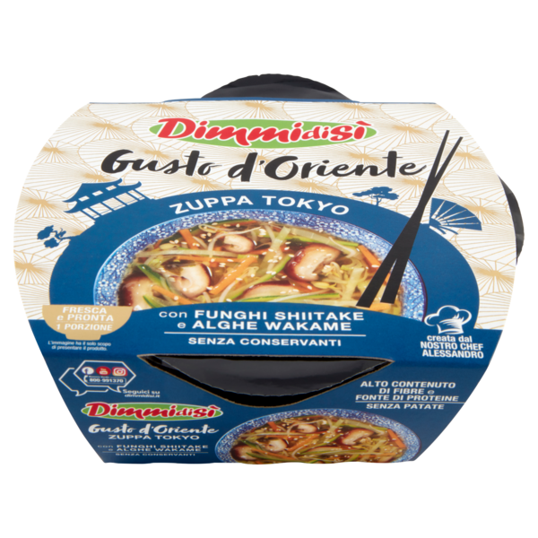 DimmidiSì Gusto d'Oriente Zuppa Tokyo 350 g