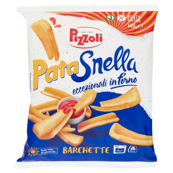 Pizzoli PataSnella Barchette 600 g