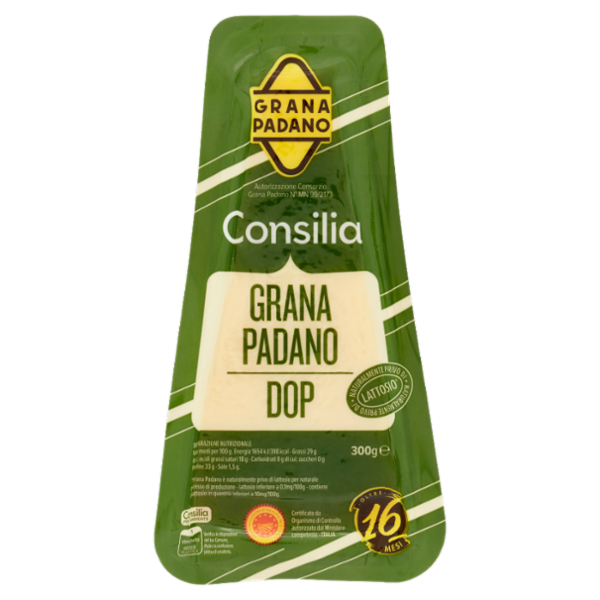 Consilia Saper Scegliere Grana Padano Dop Oltre 16 mesi 0,300 kg