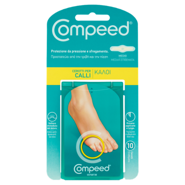 Compeed Cerotti per Calli Medio 10 pz