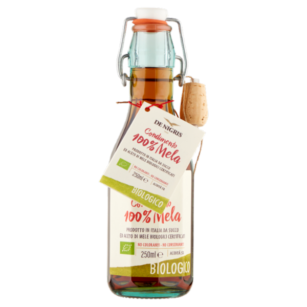 De Nigris Condimento 100% Mela Biologico 250 ml