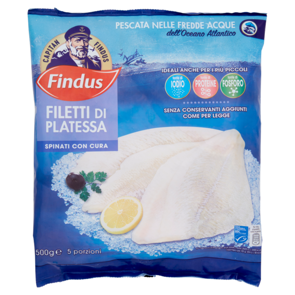 Capitan Findus Filetti di Platessa 500 g