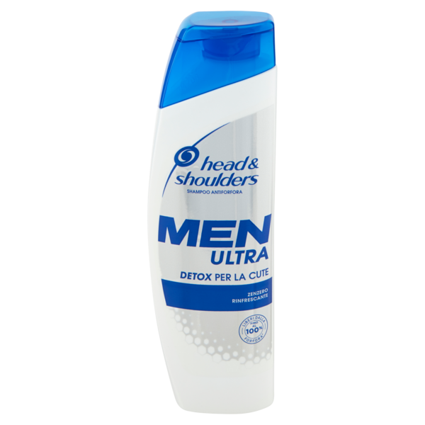 Head & Shoulders Men Ultra Detox per la Cute Shampoo Antiforfora 225 ml