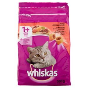 Whiskas 1+ Anni Con Manzo 300 g