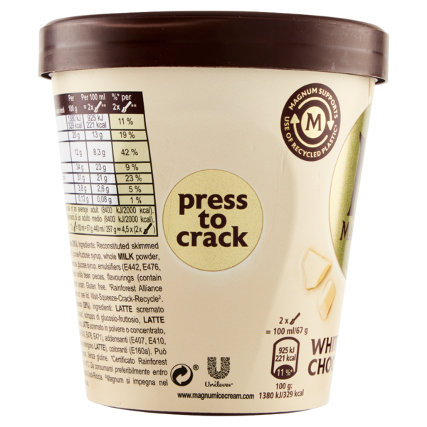 Magnum White Chocolate 297 g