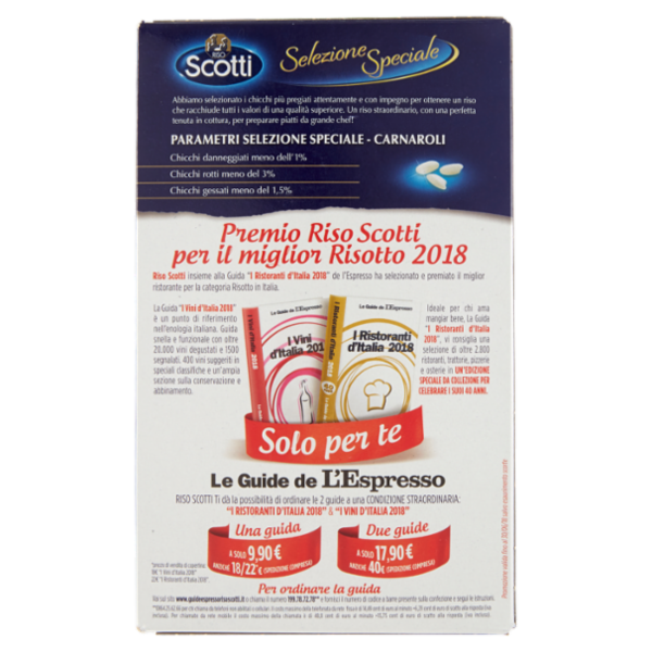 Riso Scotti Selezione Speciale Carnaroli Riso Superfino 1 kg