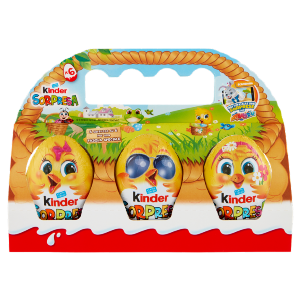Kinder Sorpresa 6 x 20 g