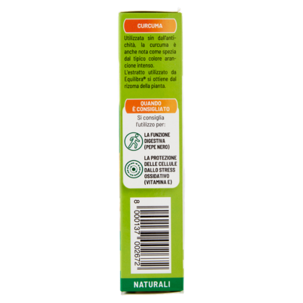 equilibra Curcuma Funzione Digestiva 20 Compresse 18,18 g