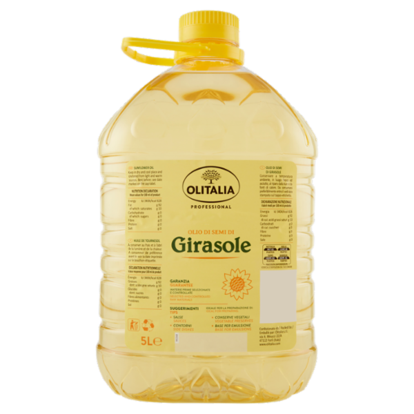 Olitalia Professional Olio di Semi di Girasole 5 L