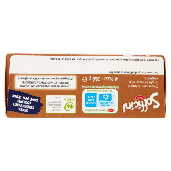 Sofficini Findus 4 Sofficini Funghi Più Mozzarella 266 g