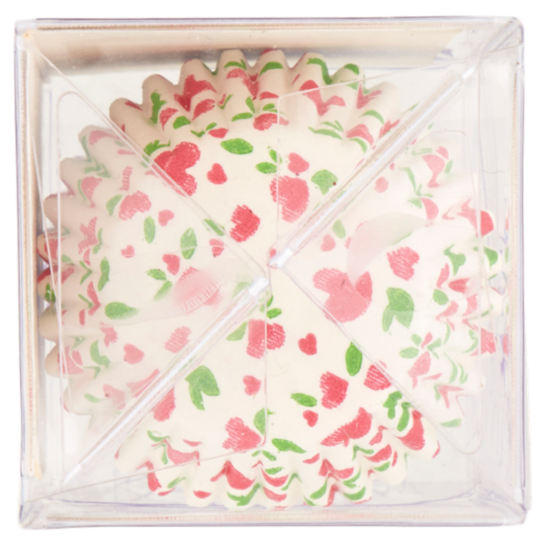 F.lli Rebecchi Valtrebbia I Love Shabby Chic Pirottini Cartoncino da Forno per Cupcakes ø 3 cm 15 pz