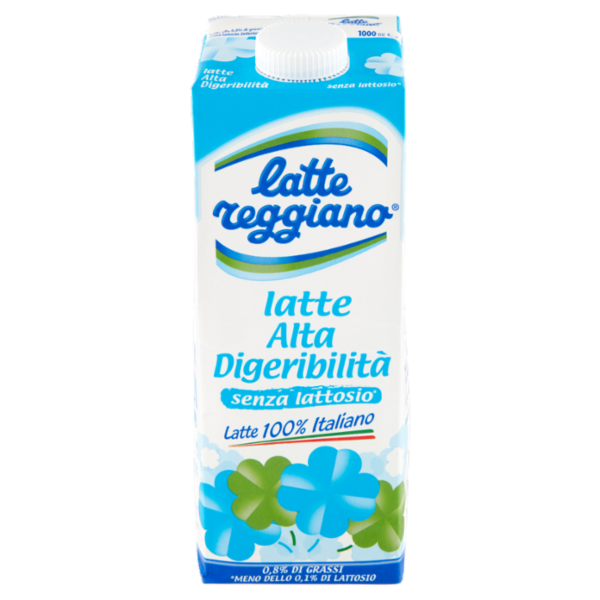 latte reggiano latte Alta Digeribilità senza lattosio* 1000 ml