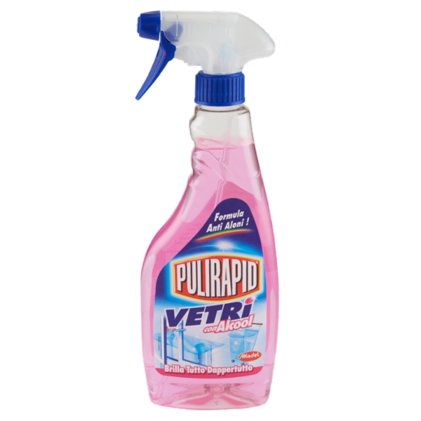 Pulirapid Vetri con alcool 500 ml