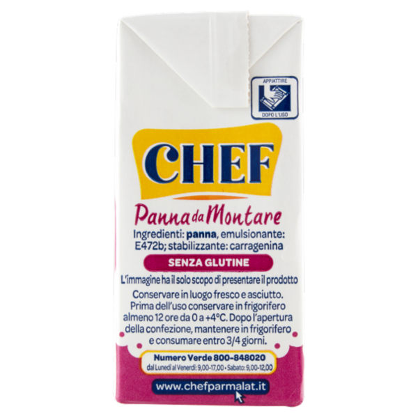 Chef Panna da Montare 200 ml