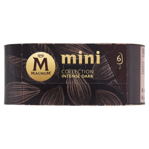 Magnum mini Collection Intense Dark 6 Gelati 264 g