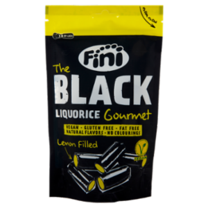 Fini The Black Liquorice Lemon Filled 180 g