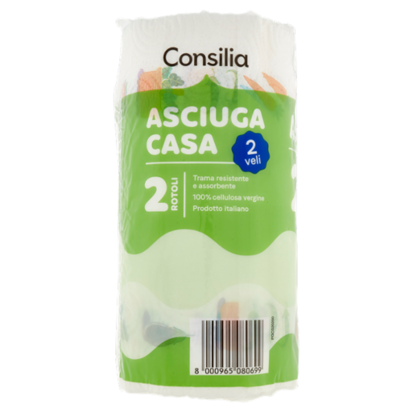 Consilia Asciuga Casa 2 Veli 2 rotoli