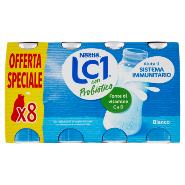 NESTLÉ LC1 con Probiotico Bianco 8 x 90 g