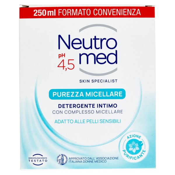 Neutromed pH 4,5 Purezza Micellare Detergente Intimo 250 ml
