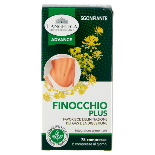 L'Angelica Advance Finocchio Plus 75 compresse 37,5 g