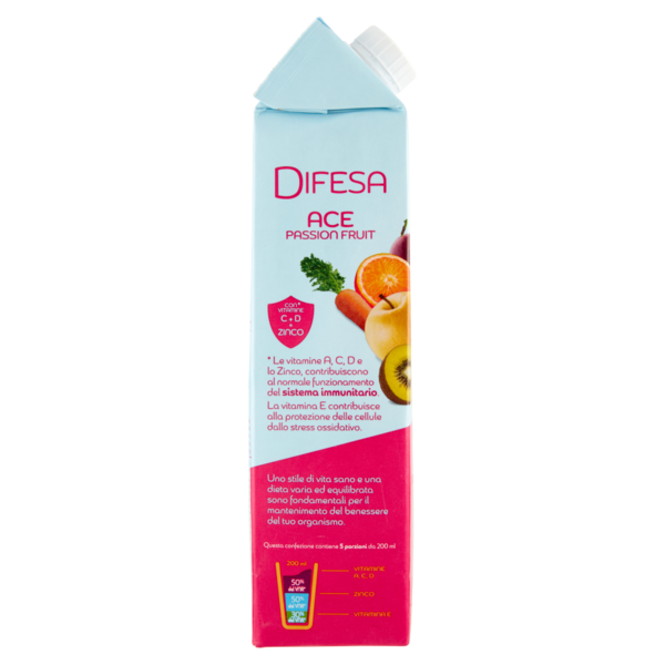 Valfrutta Difesa+ ACE Passion Fruit 1000 ml