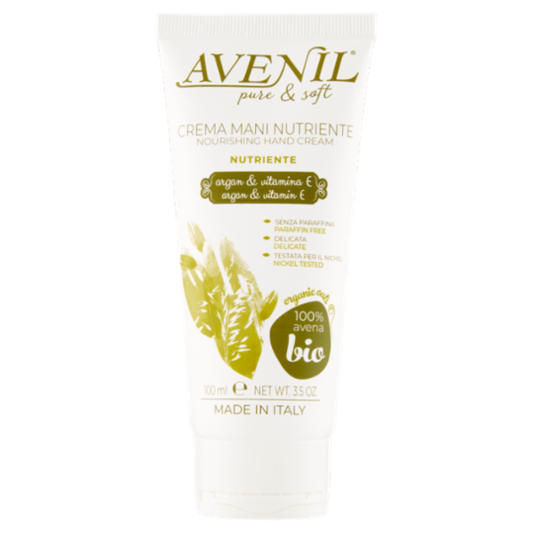 Avenil pure & soft Crema Mani Nutriente argan & vitamina E 100 ml