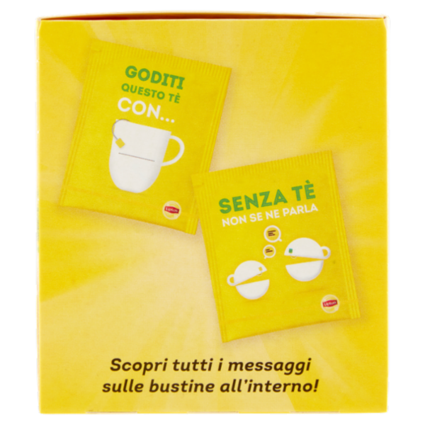Lipton Tè Nero allo Zenzero 20 Filtri 30 g