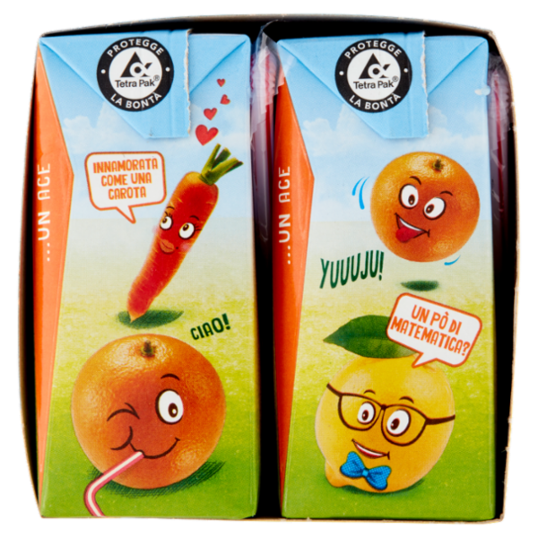 Valfrutta ACE Arancia, carota e limone 3 x 200 ml