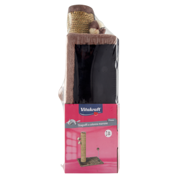 Vitakraft Home Tiragraffi a colonna marrone 53 cm 1 pz
