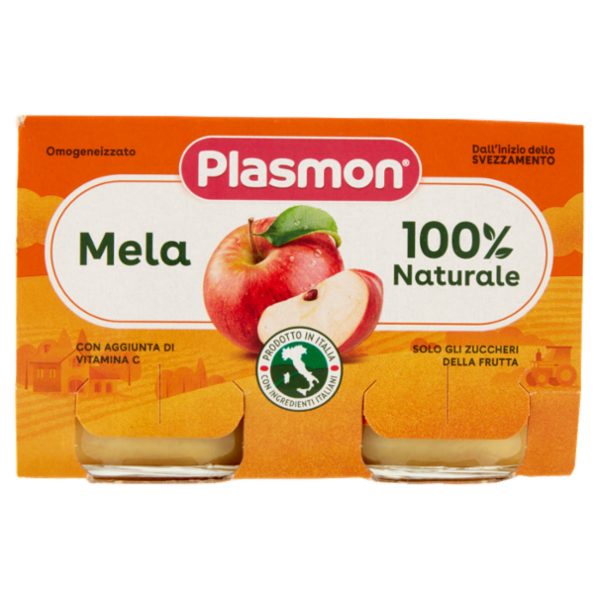 Plasmon Mela Omogeneizzato 2 x 104 g