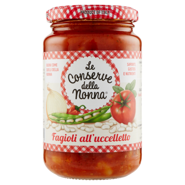 Le conserve della nonna Fagioli all'uccelletto 360 g